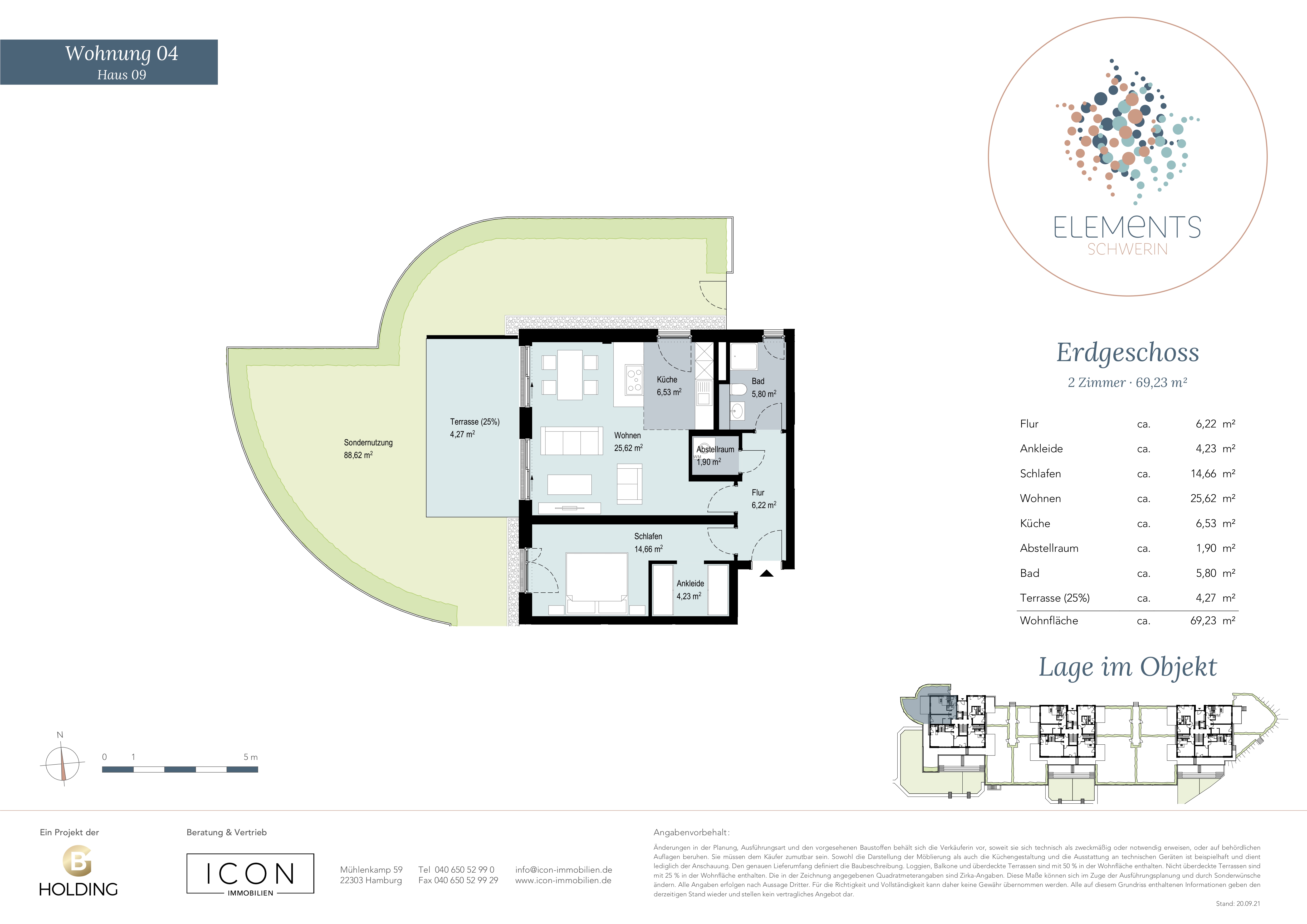 Grundriss Wohnung 4